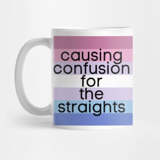 Causing Confusion for the Straights Bigender Mug